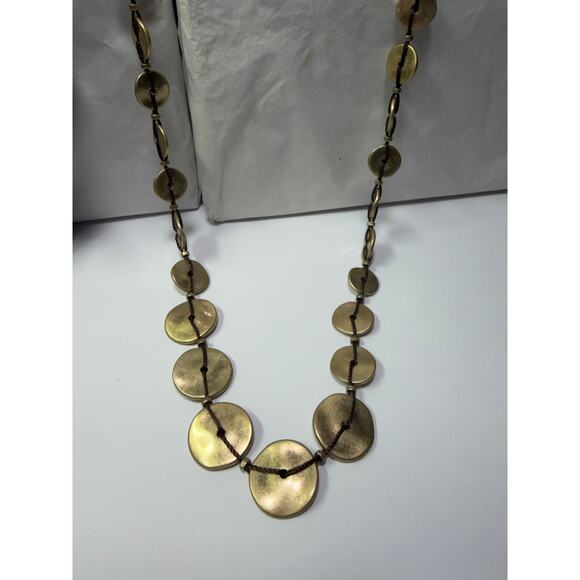 Chicos Chico's long necklace necklaces lot bundle jewelry Purple gold black - Picture 7 of 14